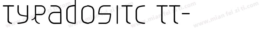 TypadosITC TT字体转换